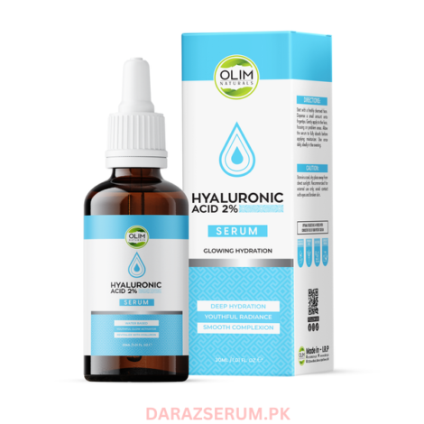 Olim Naturals 2% Hyaluronic Acid Serum – Best Face Serum in Pakistan for Deep Hydration