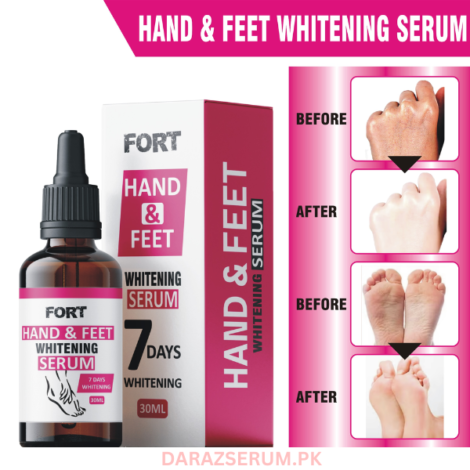 Fort Hand and Feet Whitening Serum – Best Skin Brightening & Whitening Serum in Pakistan