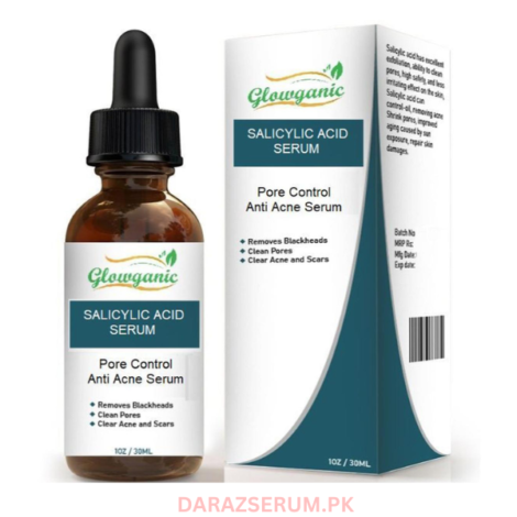 Salicylic Acid Serum for Acne & Blemish Control – Best Face Serum in Pakistan for Glowing Skin