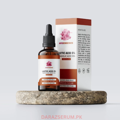 Lactic Acid 5% & Mandelic Acid 10% Gentle Exfoliating Face Serum – Glow & Clear Skin in Pakistan