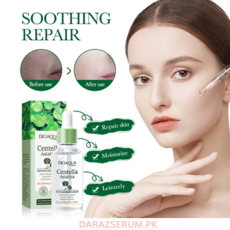 Bioaqua Centella Asiatica Soothing Repair Serum – Best Face Serum in Pakistan for Acne & Repair