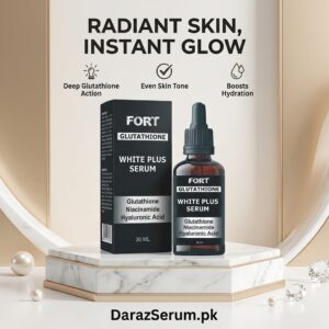FORT Glutathione Niacinamide Face Serum – Skin Whitening & Glow Boost (30ml)