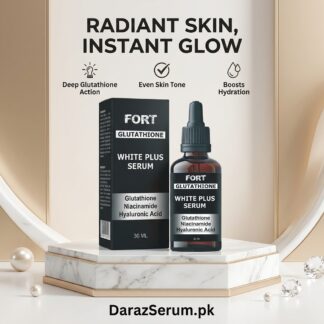 FORT Glutathione Niacinamide Face Serum – Skin Whitening & Glow Boost (30ml)