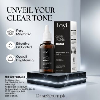 Loyi Niacinamide + Zinc Serum for Oily Skin & Pores | 30ml