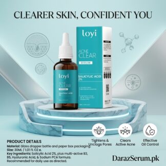 LOYI Salicylic Acid 2% Serum – Clear Acne, Tighten Pores & Oil Control | 30ml