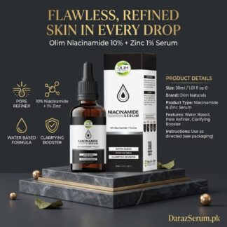 Olim Niacinamide 10% + Zinc 1% Serum Price in Pakistan