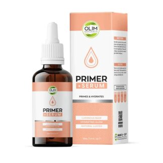 Olim Glow Booster Primer Serum with Hyaluronic Acid – 30ml Hydrating & Moisturizing Dewy Finis