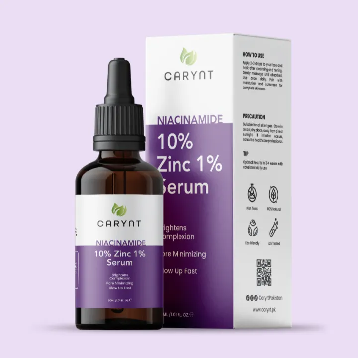 Carynt Niacinamide 10% Serum – Pore Minimizer & Oil Control for Acne-Prone Skin in Pakistan